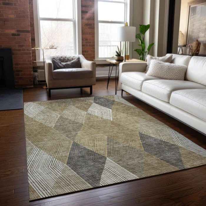 Addison Chantille ACN962-Wheat 5 ft. X 7 ft. 6 in. Rectangle Rug