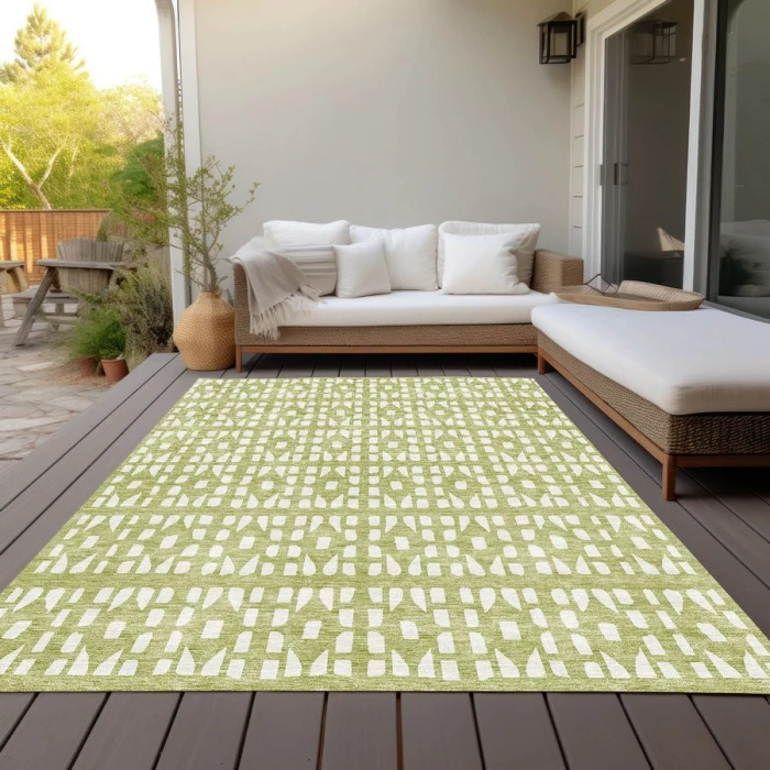 Addison Chantille ACN963-Aloe 5 ft. X 7 ft. 6 in. Rectangle Rug