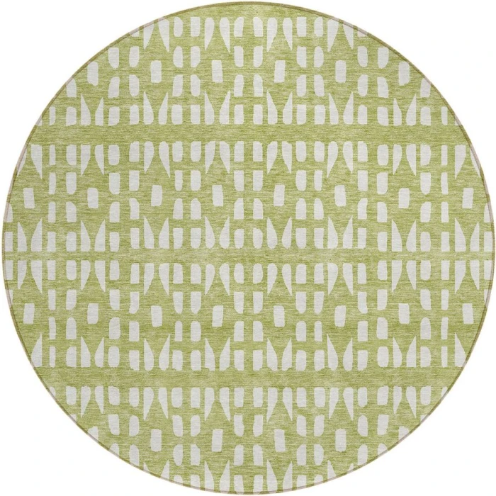 Addison Chantille ACN963-Aloe 8 ft. X 8 ft. Round Rug