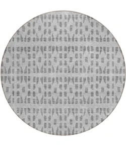 Addison Chantille ACN963-Gray 8 ft. X 8 ft. Round Rug