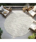Addison Chantille ACN963-Ivory 8 ft. X 8 ft. Round Rug