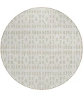 Addison Chantille ACN963-Ivory 8 ft. X 8 ft. Round Rug
