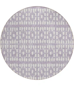 Addison Chantille ACN963-Lavender 8 ft. X 8 ft. Round Rug