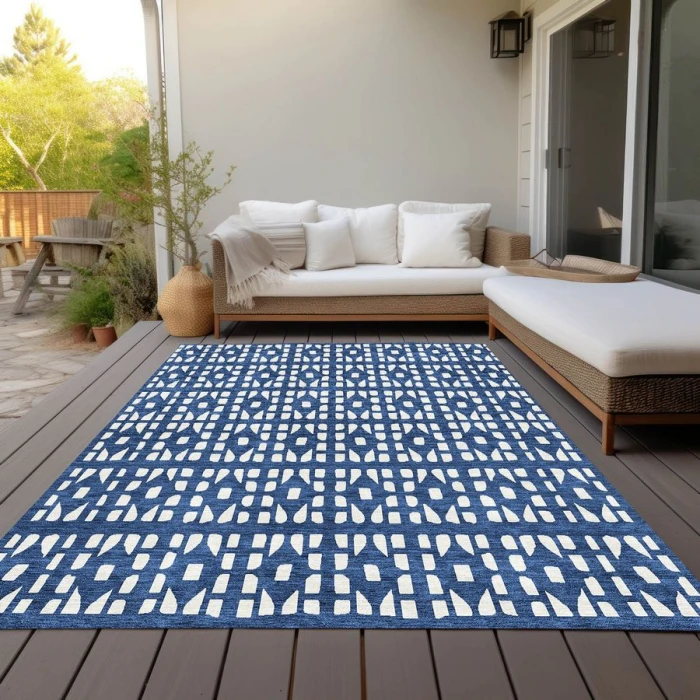 Addison Chantille ACN963-Navy 10 ft. X 14 ft. Rectangle Rug