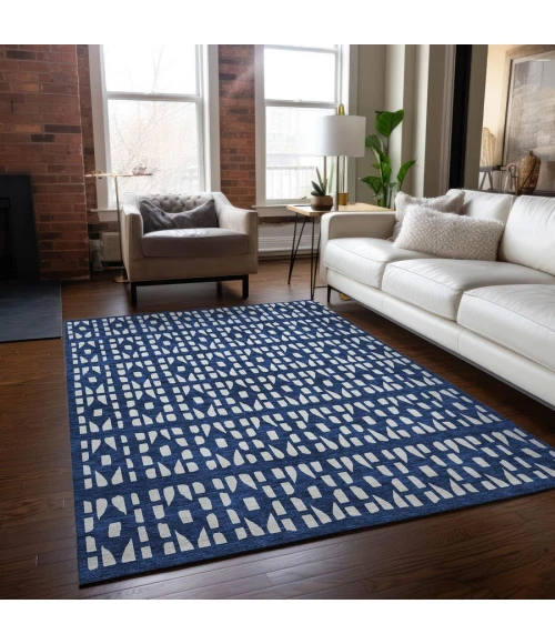 Addison Chantille ACN963-Navy 8 ft. X 10 ft. Rectangle Rug