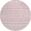 Addison Chantille ACN963-Pink 8 ft. X 8 ft. Round Rug