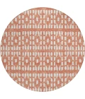 Addison Chantille ACN963-Salmon 8 ft. X 8 ft. Round Rug