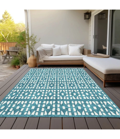 Addison Chantille ACN963-Teal 3 ft. X 5 ft. Rectangle Rug