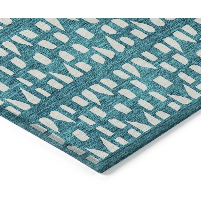 Addison Chantille ACN963-Teal 5 ft. X 7 ft. 6 in. Rectangle Rug