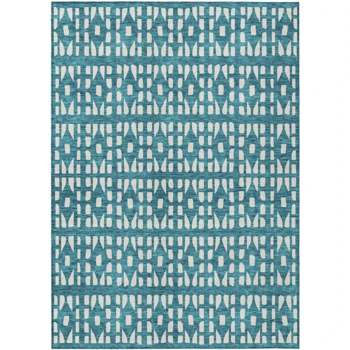 Addison Chantille ACN963-Teal 5 ft. X 7 ft. 6 in. Rectangle Rug