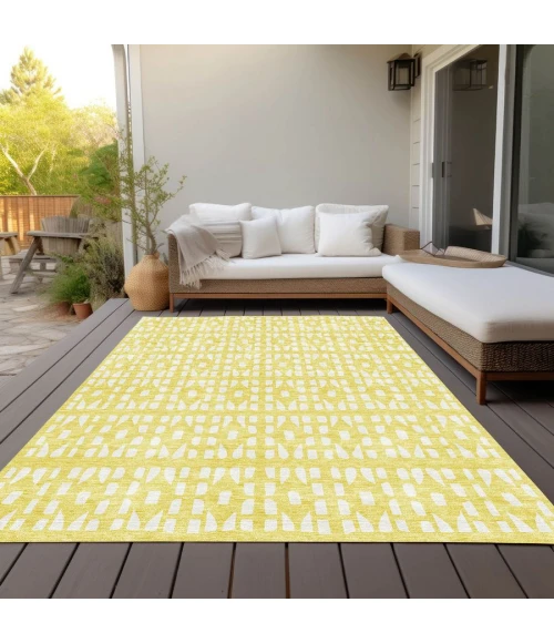 Addison Chantille ACN963-Yellow 10 ft. X 14 ft. Rectangle Rug