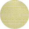 Addison Chantille ACN963-Yellow 8 ft. X 8 ft. Round Rug