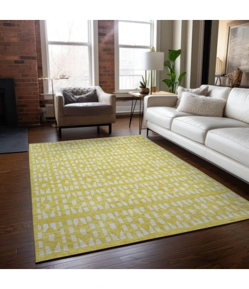 Addison Chantille ACN963-Yellow 10 ft. X 14 ft. Rectangle Rug