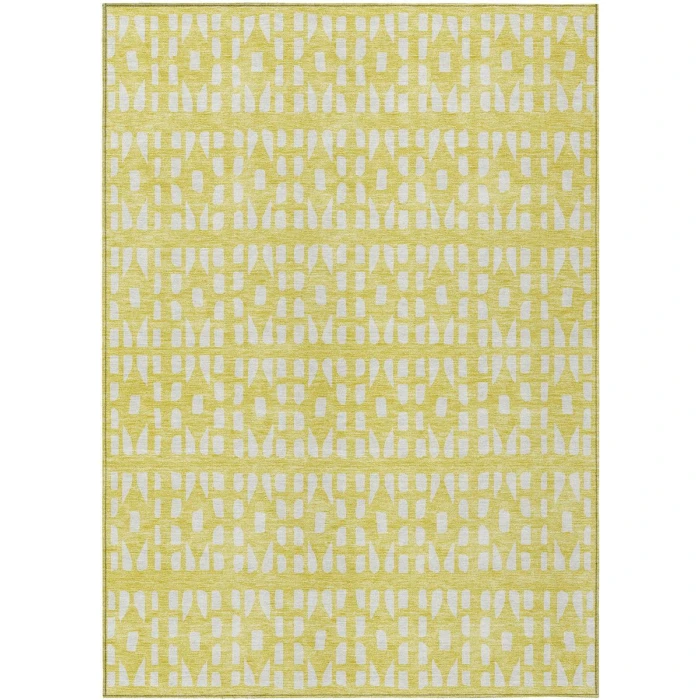 Addison Chantille ACN963-Yellow 5 ft. X 7 ft. 6 in. Rectangle Rug