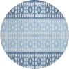 Addison Chantille ACN964-Blue 8 ft. X 8 ft. Round Rug