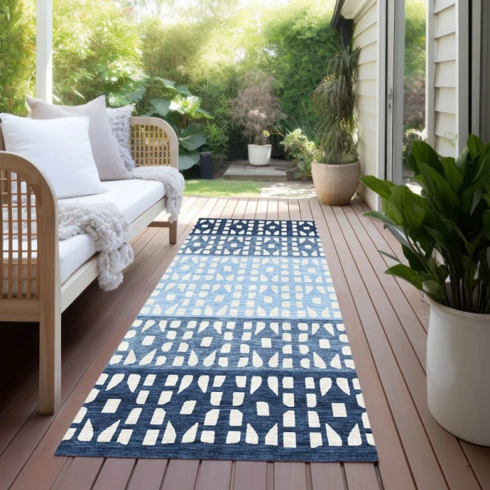 Addison Chantille ACN964-Blue 2 ft. 3 in. X 7 ft. 6 in. Rectangle Rug