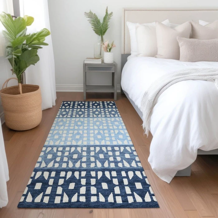 Addison Chantille ACN964-Blue 2 ft. 3 in. X 7 ft. 6 in. Rectangle Rug