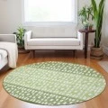Addison Chantille ACN964-Green 8 ft. X 8 ft. Round Rug