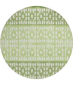 Addison Chantille ACN964-Green 8 ft. X 8 ft. Round Rug