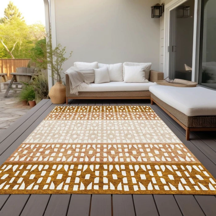 Addison Chantille ACN964-Paprika 10 ft. X 14 ft. Rectangle Rug
