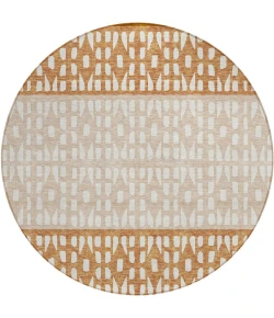 Addison Chantille ACN964-Paprika 8 ft. X 8 ft. Round Rug