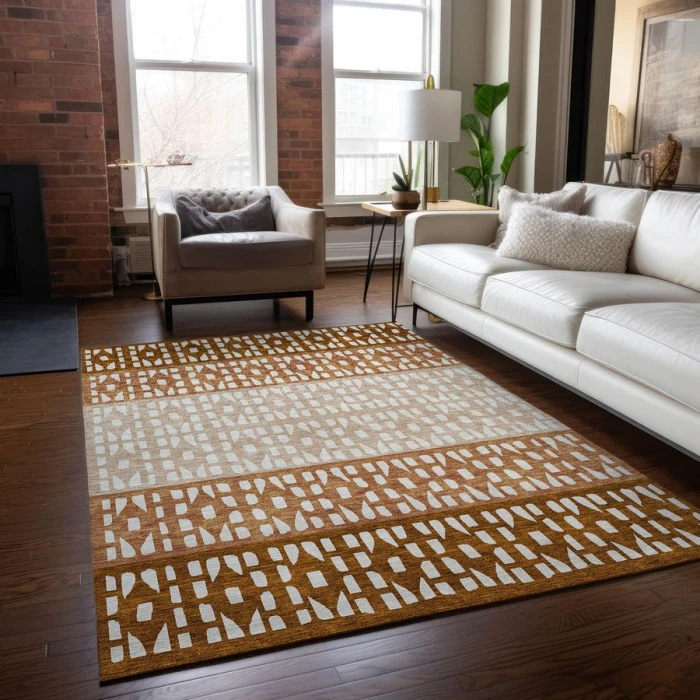 Addison Chantille ACN964-Paprika 10 ft. X 14 ft. Rectangle Rug