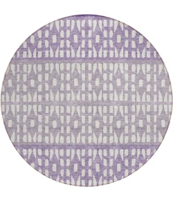 Addison Chantille ACN964-Purple 8 ft. X 8 ft. Round Rug