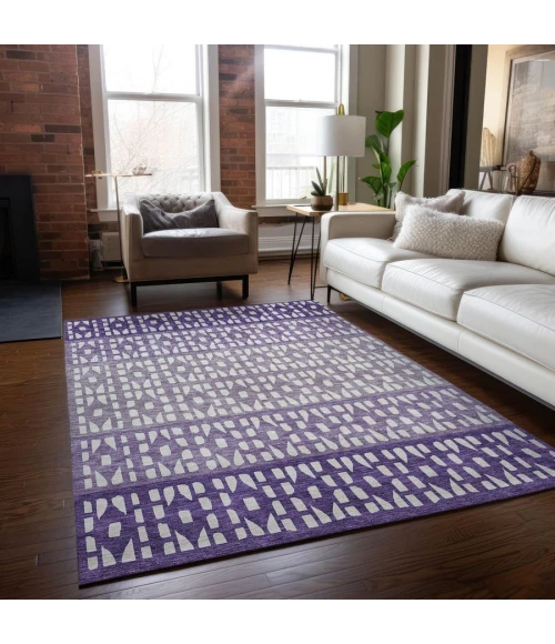 Addison Chantille ACN964-Purple 3 ft. X 5 ft. Rectangle Rug