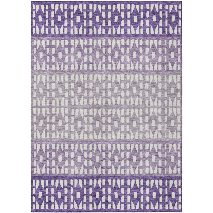 Addison Chantille ACN964-Purple 5 ft. X 7 ft. 6 in. Rectangle Rug