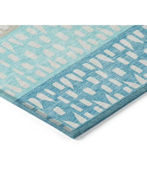 Addison Chantille ACN964-Teal 5 ft. X 7 ft. 6 in. Rectangle Rug