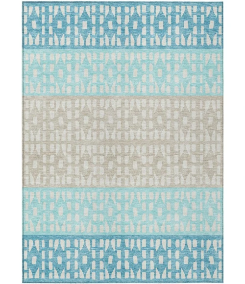 Addison Chantille ACN964-Teal 5 ft. X 7 ft. 6 in. Rectangle Rug
