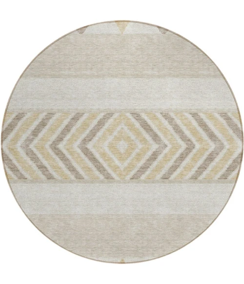 Addison Chantille ACN965-Beige 8 ft. X 8 ft. Round Rug