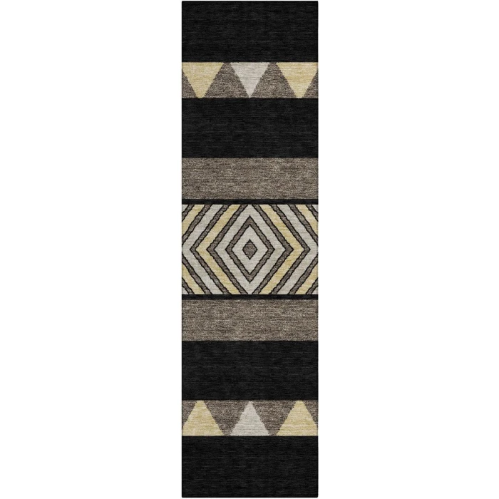Addison Chantille ACN965-Black 2 ft. 3 in. X 7 ft. 6 in. Rectangle Rug