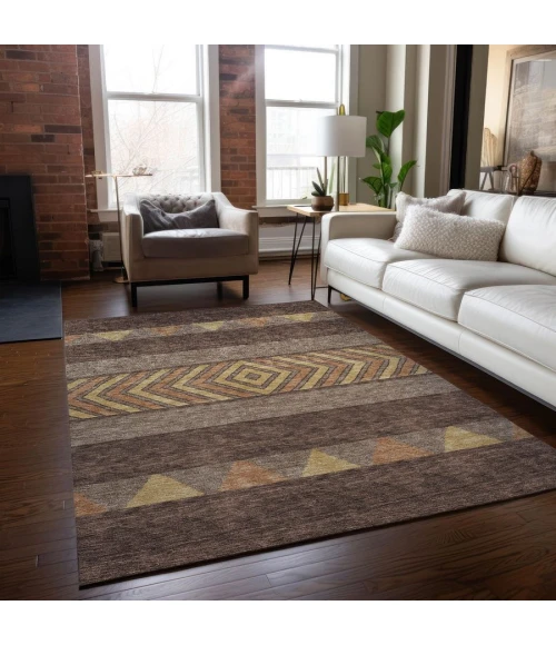 Addison Chantille ACN965-Brown 9 ft. X 12 ft. Rectangle Rug