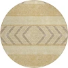 Addison Chantille ACN965-Gold 8 ft. X 8 ft. Round Rug
