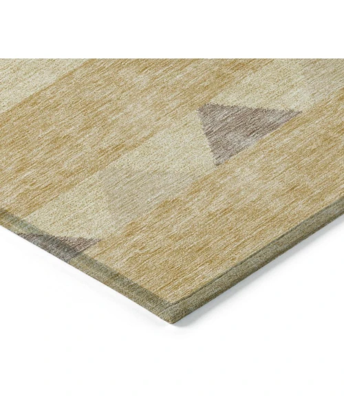 Addison Chantille ACN965-Gold 8 ft. X 8 ft. Round Rug