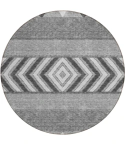 Addison Chantille ACN965-Gray 8 ft. X 8 ft. Round Rug