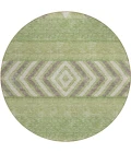 Addison Chantille ACN965-Green 8 ft. X 8 ft. Round Rug