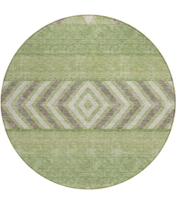 Addison Chantille ACN965-Green 8 ft. X 8 ft. Round Rug
