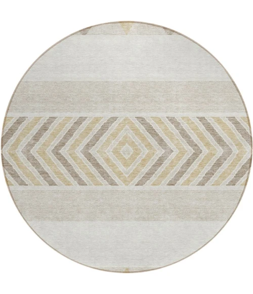 Addison Chantille ACN965-Ivory 8 ft. X 8 ft. Round Rug
