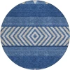 Addison Chantille ACN965-Navy 8 ft. X 8 ft. Round Rug