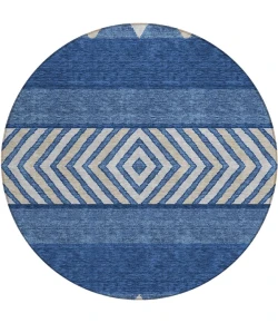 Addison Chantille ACN965-Navy 8 ft. X 8 ft. Round Rug