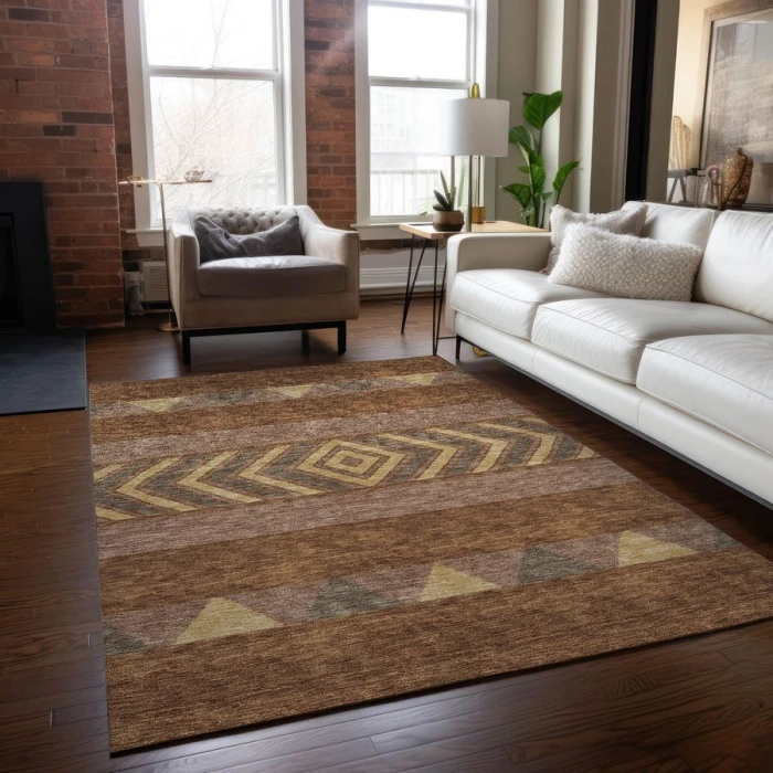 Addison Chantille ACN965-Paprika 9 ft. X 12 ft. Rectangle Rug