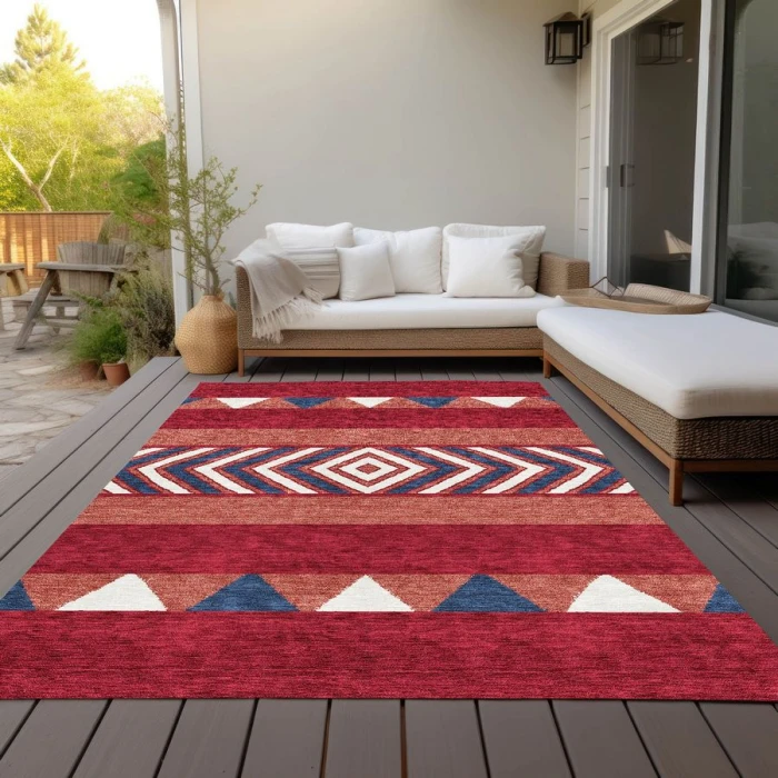 Addison Chantille ACN965-Red 10 ft. X 14 ft. Rectangle Rug