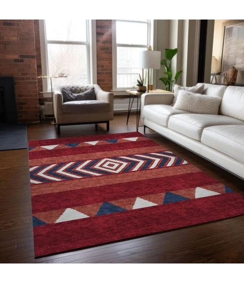 Addison Chantille ACN965-Red 3 ft. X 5 ft. Rectangle Rug