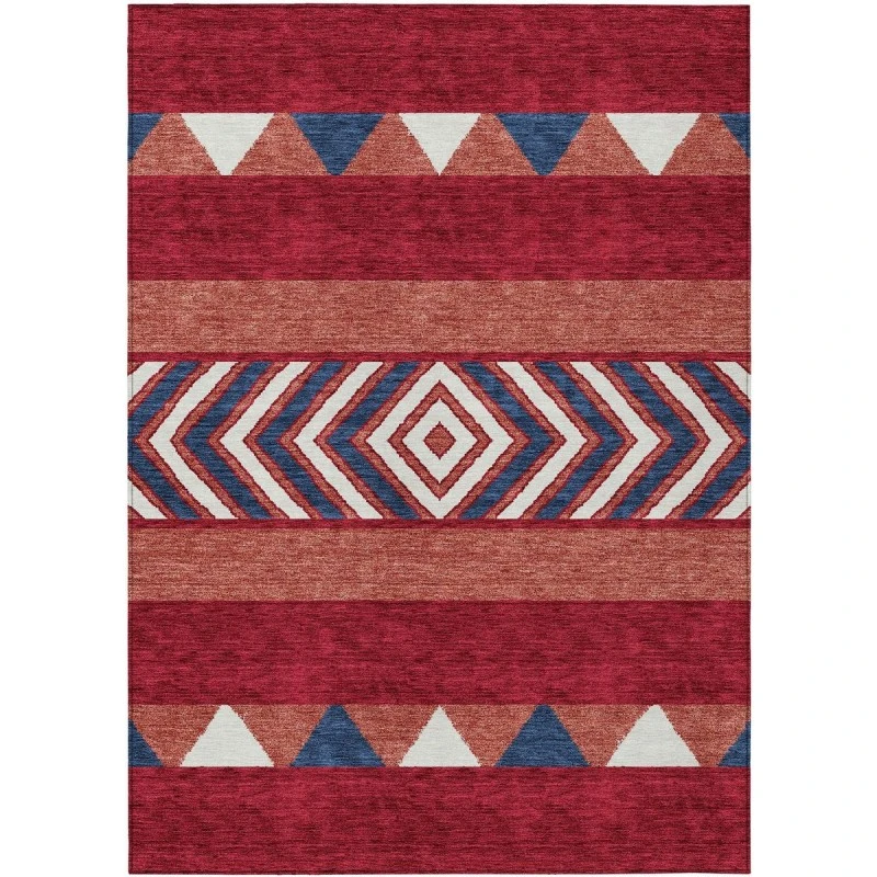 Addison Chantille ACN965-Red 8 ft. X 10 ft. Rectangle Rug