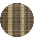 Addison Chantille ACN966-Brown 8 ft. X 8 ft. Round Rug