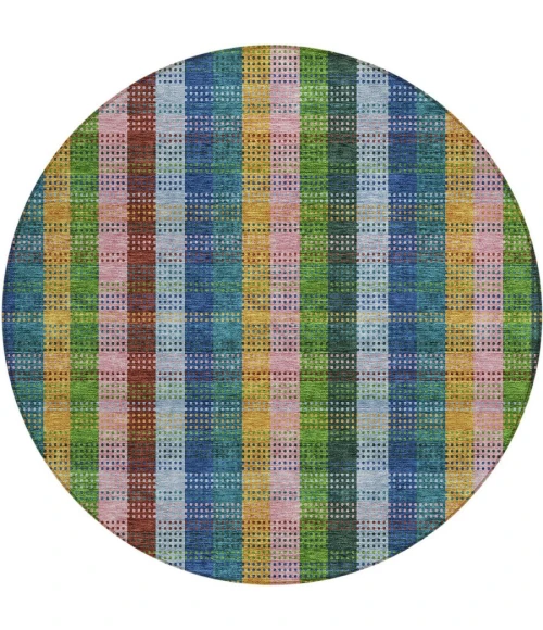 Addison Chantille ACN966-Navy 8 ft. X 8 ft. Round Rug