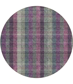 Addison Chantille ACN966-Plum 8 ft. X 8 ft. Round Rug