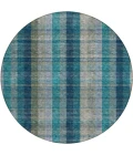 Addison Chantille ACN966-Teal 8 ft. X 8 ft. Round Rug